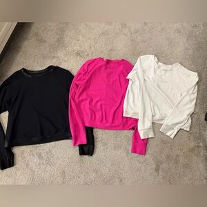 3 Koral long sleeve athletic tops, medium 
From Banana Republic